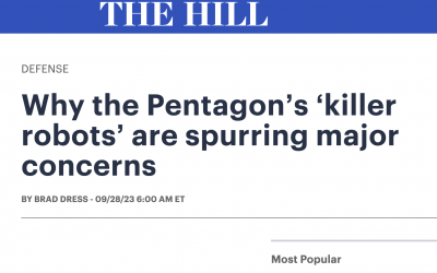 Why the Pentagon’s ‘killer robots’ are spurring major concerns